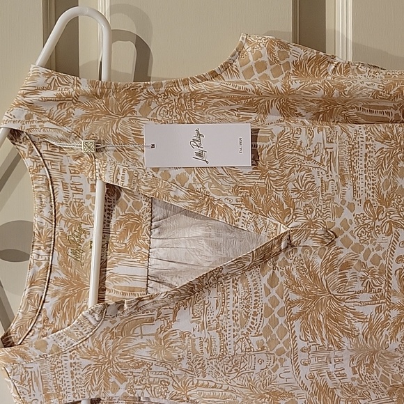 Lilly Pulitzer Palm Beach Paradise size small dress. All cotton. - Picture 2 of 3